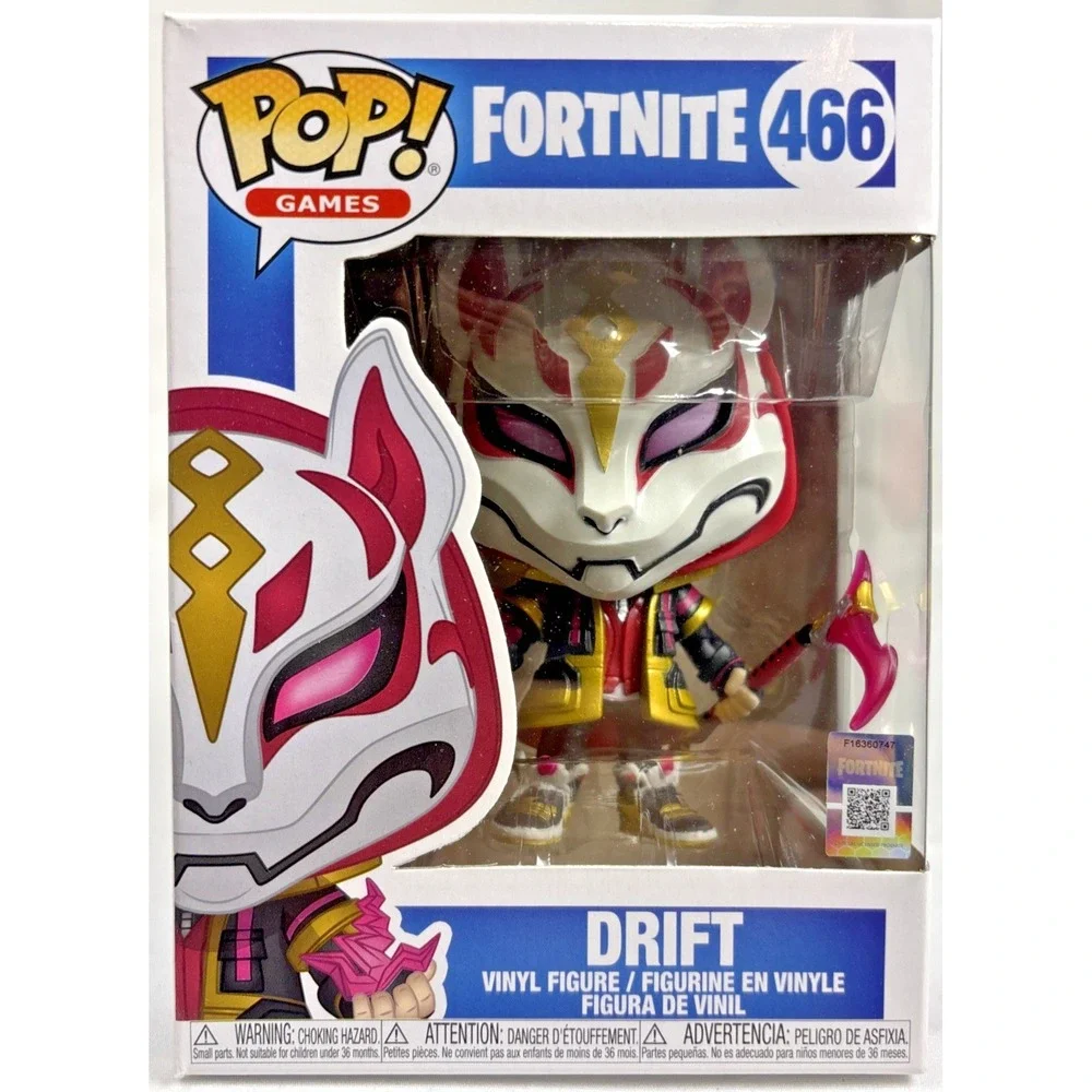Funko Pop! Fortnite Drift #466 Vinyl Figure w/ Sorter – See Photos